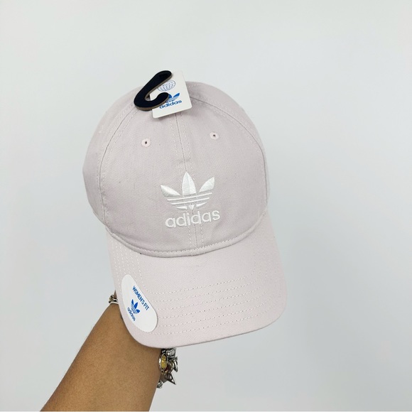 Adidas Light Purple Embroidered Dad Hat OS New With Tags - Picture 1 of 6